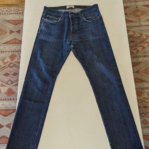 Baldwin Jeans // Henley Slim Fit // Raw Indigo Stretch Denim // Button-Fly